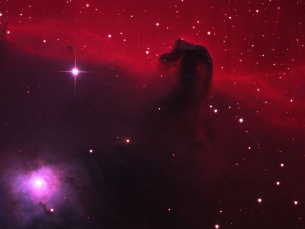 B 33, IC 434 and NGC 2023