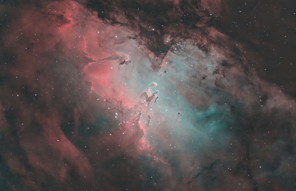 Messier 16 in Narrowband
