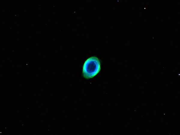 Messier 57 in Narrowband.