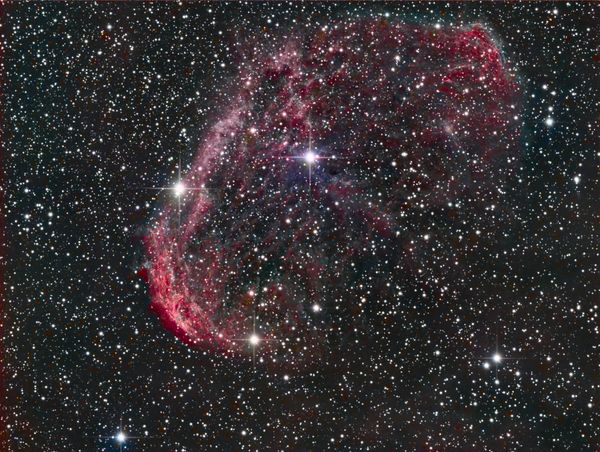 NGC 6888 - Crescent Nebula in Cygnus