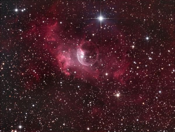 NGC 7635 - Bubble Nebula in Cassiopeia