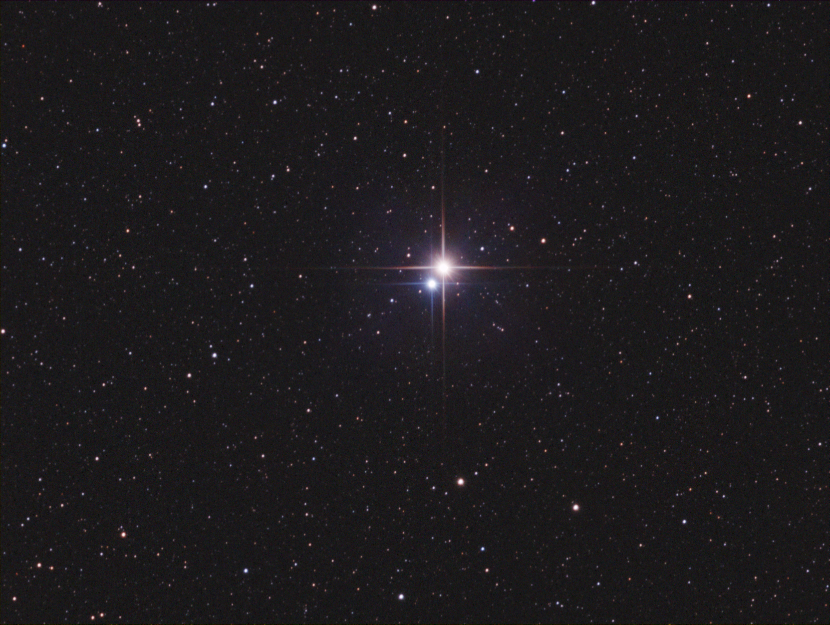 Albireo in Cygnus