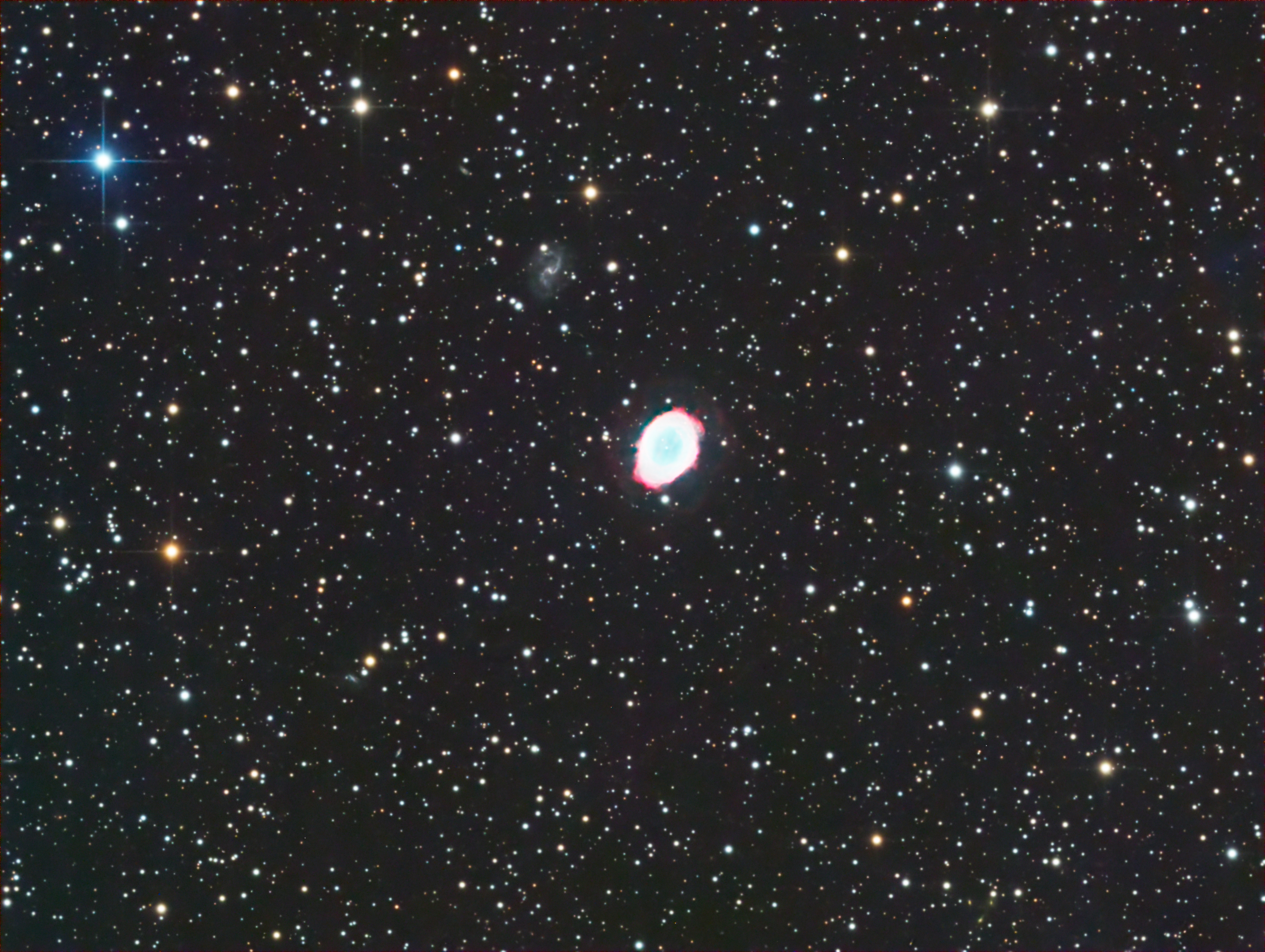 Messier 57 Highly Stretched