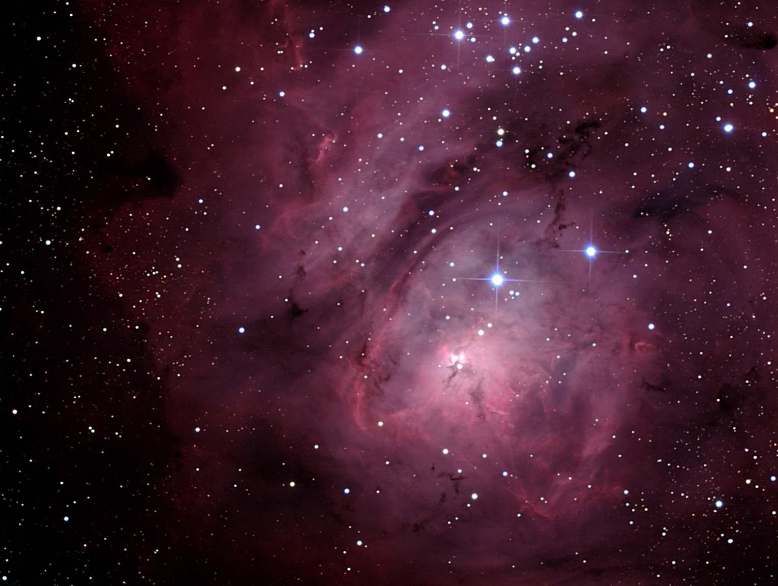 Messier 8, another image of this object